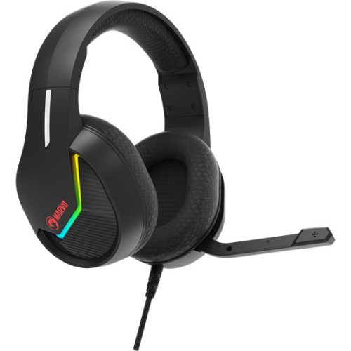 MARVO Tactic 40 kabelgebundenes Headset - Schwarz - RGB-Beleuchtung