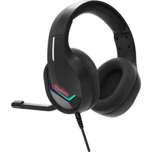 MARVO Tactic 40 kabelgebundenes Headset - Schwarz - RGB-Beleuchtung