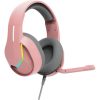 MARVO Tactic 40 kabelgebundenes Kopfhörer - Pink - RGB Beleuchtung
