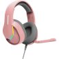   MARVO Tactic 40 kabelgebundenes Kopfhörer - Pink - RGB Beleuchtung