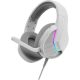 MARVO Tactic 40 kabelgebundenes Headset - Weiß - RGB-Beleuchtung
