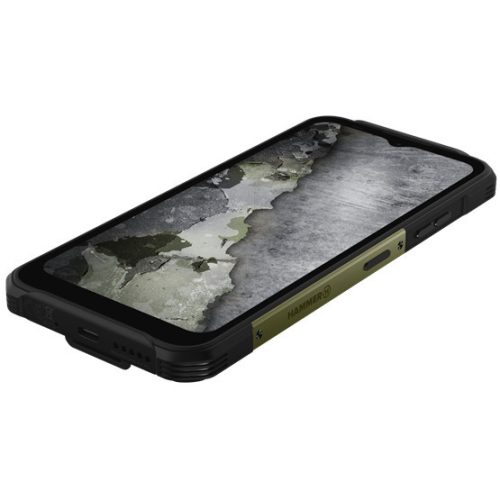 HAMMER Bau 2 Militär Edition 6,58" 5G 6/128GB DualSIM Smartphone - grün