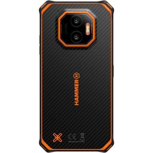 HAMMER ENERGY X2 6,1 6/128GB Dual SIM Smartphone - Schwarz/Orange