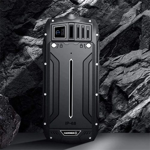 HAMMER Rock LTE 2,4" Dual SIM stoß-, staub- und stoßfestes Mobiltelefon - schwarz