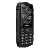 HAMMER Rock 2,4" Dual-SIM Tropfen-, Staub- und stoßfestes Mobiltelefon - Schwarz