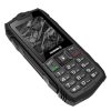 HAMMER Rock 2,4" Dual-SIM Tropfen-, Staub- und stoßfestes Mobiltelefon - Schwarz