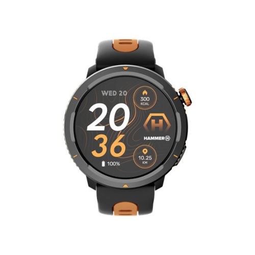 HAMMER WATCH 2 Lite Smartwatch - Schwarz/Orange
