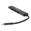 AVAX HB601 CONNECT+ Typ C - 4xUSB 3.0 HUB