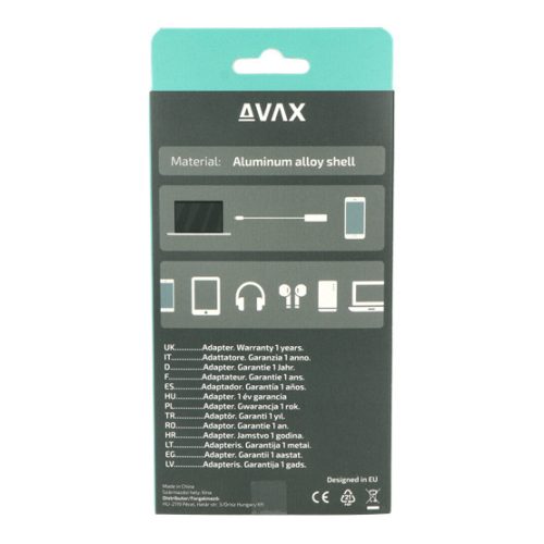 AVAX HB601 CONNECT+ Typ C - 4xUSB 3.0 HUB