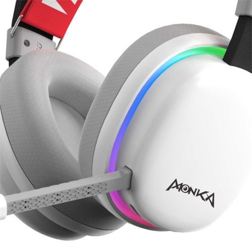 MONKA Echo kabelloser Kopfhörer - weiß