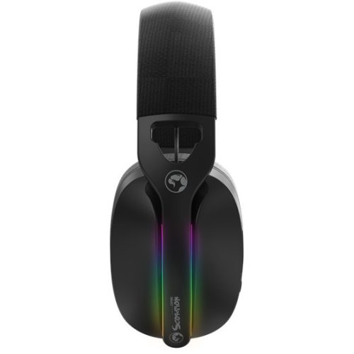 MARVO Pulz 70S kabelgebundenes Kopfhörer - schwarz - RGB Beleuchtung