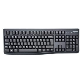 Logitech K120 OEM - Schwarz - Gravierte HU-Tastatur
