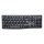 Logitech K120 OEM - Schwarz - Gravierte HU-Tastatur