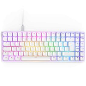   NZXT Function 2 MiniTKL Tastatur - Weiß - UK Layout - KB-002NW-UK