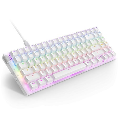 NZXT Function 2 MiniTKL Tastatur - Weiß - UK Layout - KB-002NW-UK