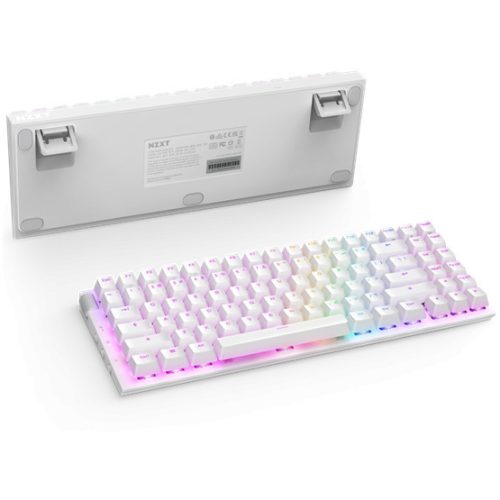 NZXT Function 2 MiniTKL Tastatur - Weiß - UK Layout - KB-002NW-UK