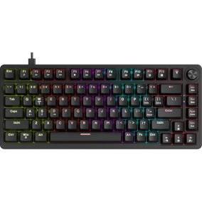   MARVO Arma 82 kabelgebundene Gaming-Tastatur - Schwarz - US / TNT Peach linear