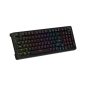   MARVO Arma 98 kabelgebundene Gaming-Tastatur - Schwarz - US /TNT Peach linear