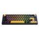 MARVO TITAN 65 kabellose Gaming-Tastatur - Schwarz - US /Banana Crystal Linear/