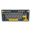MARVO TITAN 75 kabellose Gaming-Tastatur - Schwarz - DE /Banana Crystal Linear/