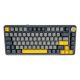 MARVO TITAN 75 kabellose Gaming-Tastatur - Schwarz - DE /Banana Crystal Linear/