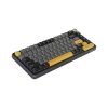 MARVO TITAN 75 kabellose Gaming-Tastatur - Schwarz - DE /Banana Crystal Linear/