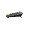MARVO TITAN 75 kabellose Gaming-Tastatur - Schwarz - DE /Banana Crystal Linear/
