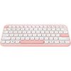 ASUS Marshmallow KW100 kabellose Tastatur - HU-Layout - Rose Clay