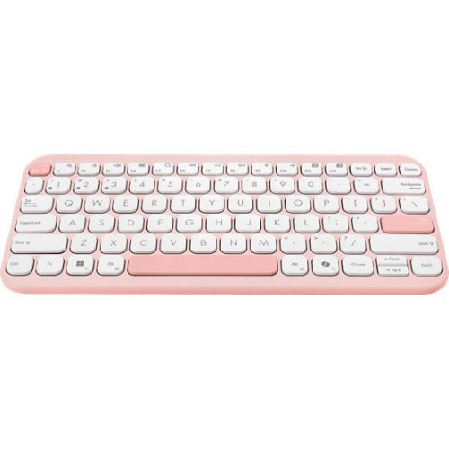 ASUS Marshmallow KW100 kabellose Tastatur - HU-Layout - Rose Clay