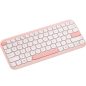  ASUS Marshmallow KW100 kabellose Tastatur - HU-Layout - Rose Clay