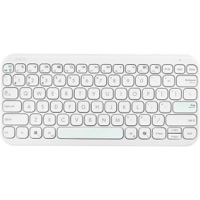   ASUS Marshmallow KW100 kabellose Tastatur - HU-Layout - schillerndes Weiß