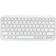 ASUS Marshmallow KW100 kabellose Tastatur - HU-Layout - schillerndes Weiß