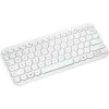 ASUS Marshmallow KW100 kabellose Tastatur - HU-Layout - schillerndes Weiß