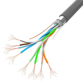 Lanberg 100Mb/s F/UTP ummantelt (CCA) Patchkabel 305m, grau