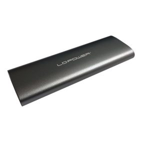   LC Power Externes Gehäuse - USB 3.2 Typ-C - NVMe oder SATA M.2 - LC-M2-C-MULTI-2