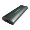 LC Power Externes Gehäuse - USB 3.2 Typ-C - NVMe oder SATA M.2 - LC-M2-C-MULTI-2