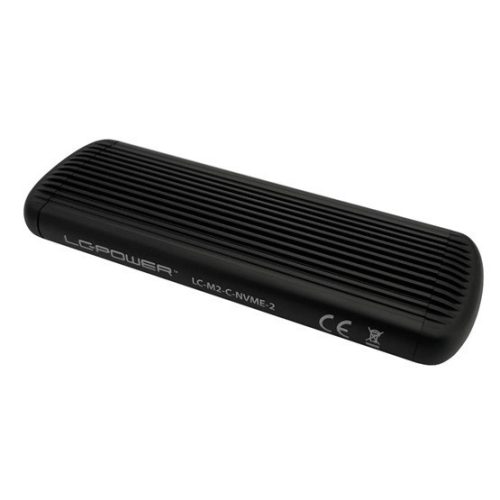 LC Power Externes Gehäuse - USB 3.2 2x1 Typ C - M.2 NVMe SSD - LC-M2-C-NVME-2