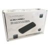 LC Power Externes Gehäuse - USB 3.2 2x1 Typ C - M.2 NVMe SSD - LC-M2-C-NVME-2