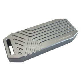   LC Power Externes Gehäuse - USB 4 3x2 Typ C - M.2 NVMe SSD - LC-M2-C-USB4