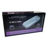LC Power Externes Gehäuse - USB 4 3x2 Typ C - M.2 NVMe SSD - LC-M2-C-USB4