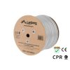 Lanberg Cat.7 S/FTP Kupfer-Wandkabel 305m, LSZH, AWG23, 600Mhz, Dca, grau CPR