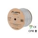 Lanberg Cat.7 S/FTP Kupfer-Wandkabel 305m, LSZH, AWG23, 600Mhz, Dca, grau CPR