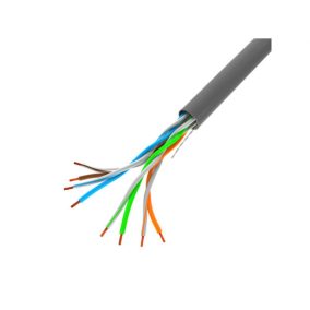   Lanberg Cat.5e U/UTP Kupfer-Wandkabel 305m, AWG24, PVC, 100Mhz, Fca, grau