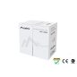   Lanberg Cat.5e U/UTP Kupfer-Wandkabel 305m, AWG24, PVC, 100Mhz, Fca, grau
