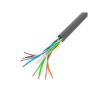 Lanberg Cat.6 U/UTP Kupfer-Wandkabel 305m, AWG24, PVC, 250Mhz, Eca, grau, CPR