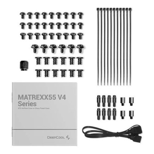 DeepCool Midi - MATREXX55 MESH V4 C - Schwarz - R-MATREXX55-BCAGA4-G-4