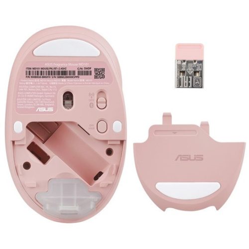 ASUS MD101 Kabellose Maus - Rosa