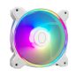   Cooler Master - Gehäuselüfter - 12cm - MasterFan MF120 Halo2 - Weiß - MFL-B2DW-213P2-R2