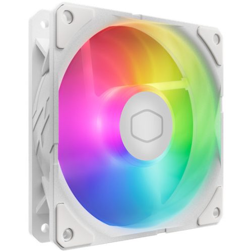 Cooler Master - Gehäuselüfter - 12cm - SickleFlow Edge 120 ARGB White Edition - MFX-B2DW-25NP2-R2