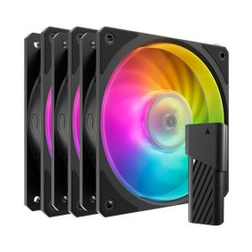   Cooler Master - Gehäuselüfter - 12cm - Mobius 120P ARGB 3er-Pack Lüfter-Set - MFZ-M2DN-243P2-R1